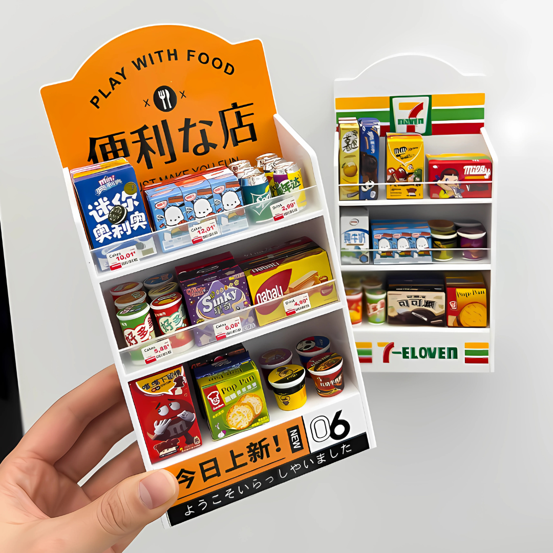 مغناطيس ثلاجة رف الوجبات الخفيفة الصغير