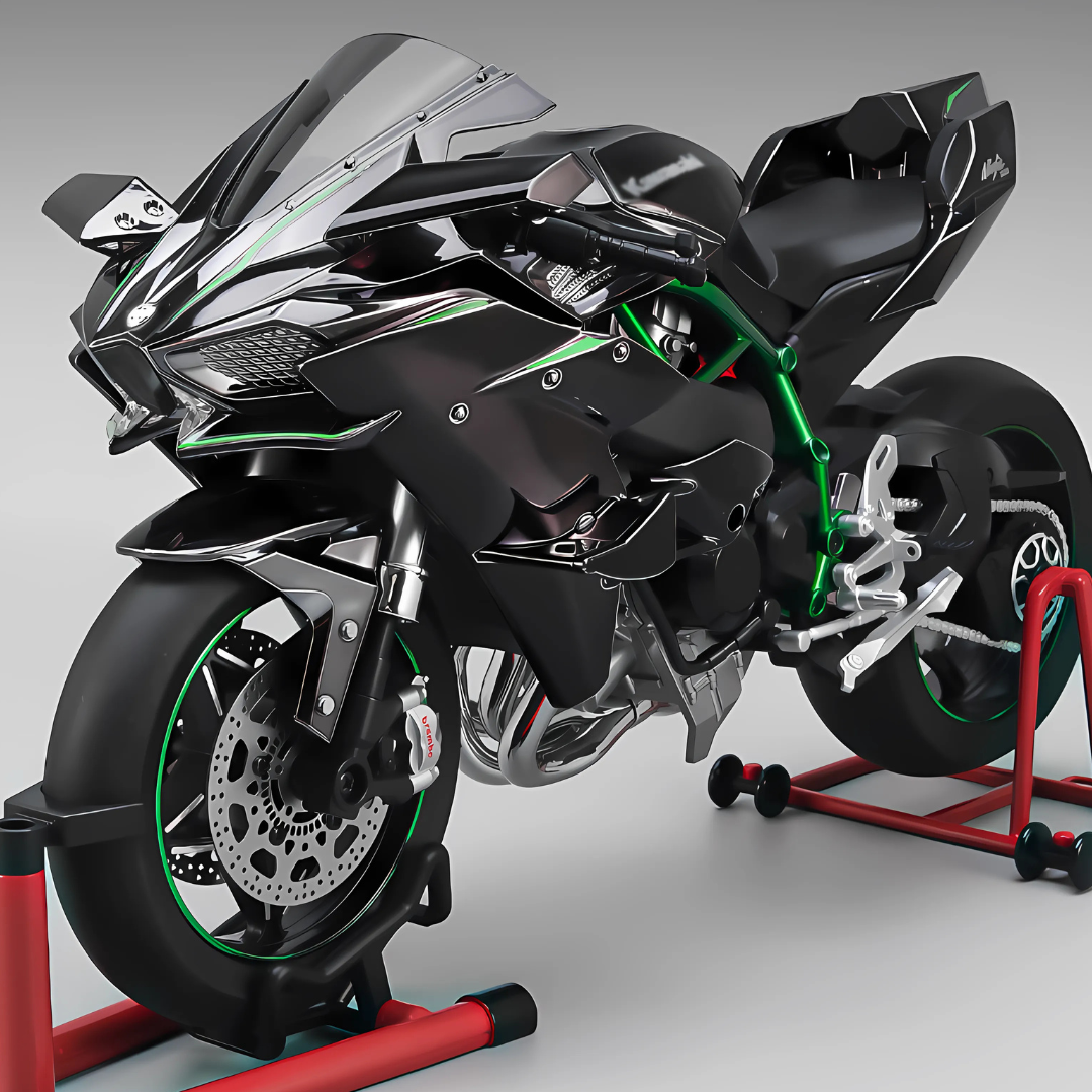 海外モデル　1/6カワサキNinjaH2 カワサキ H2R 1:6 コレクターズ モーターサイクル インタラクティブモデル