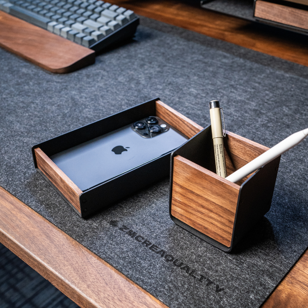 Modular Wooden Pen Holder - Nordeco House