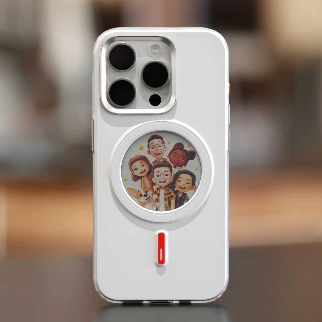 Magnetic E-Ink Phone Case