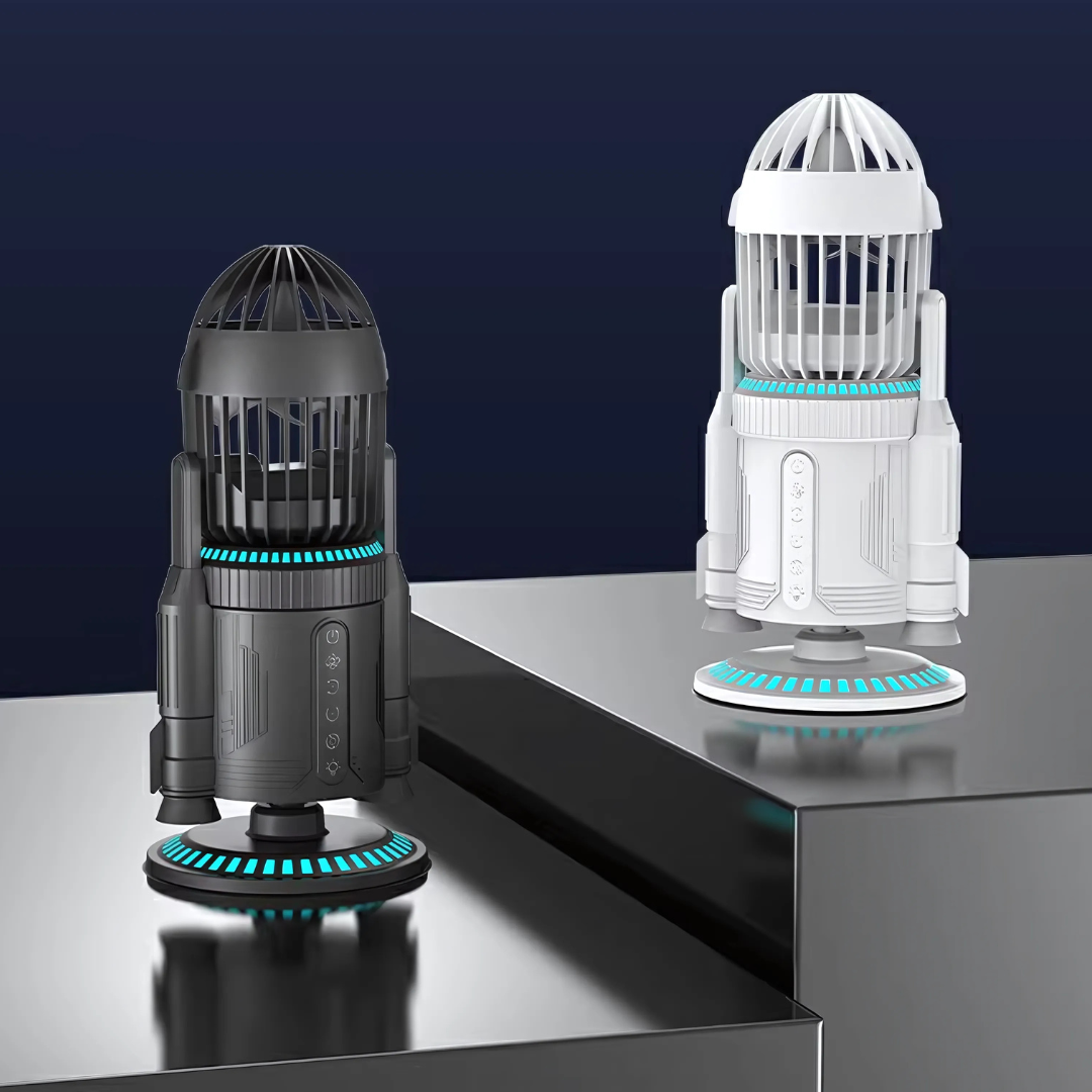 مروحة دوران صاروخ RGB