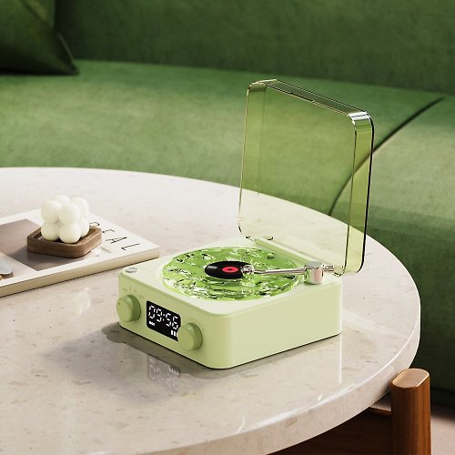 주변광 프로젝터를 갖춘 레트로 블루투스 스피커