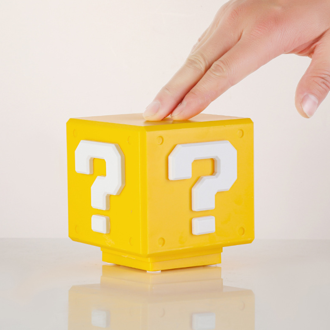 ضوء ليلي على شكل كتلة سؤال