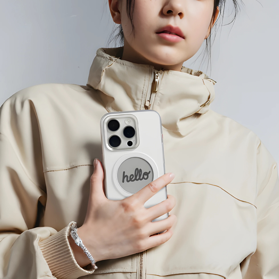 Magnetic E-Ink Phone Case