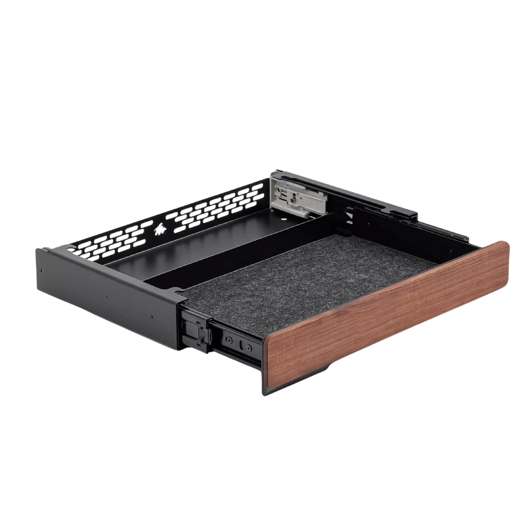 Modular solid wood metal drawers