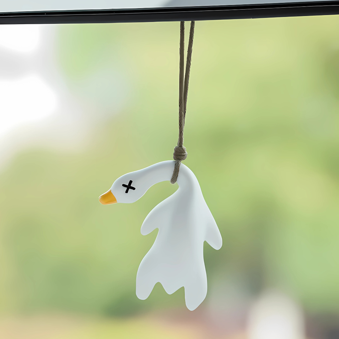 UV Color-Changing Roast Duck Keychain