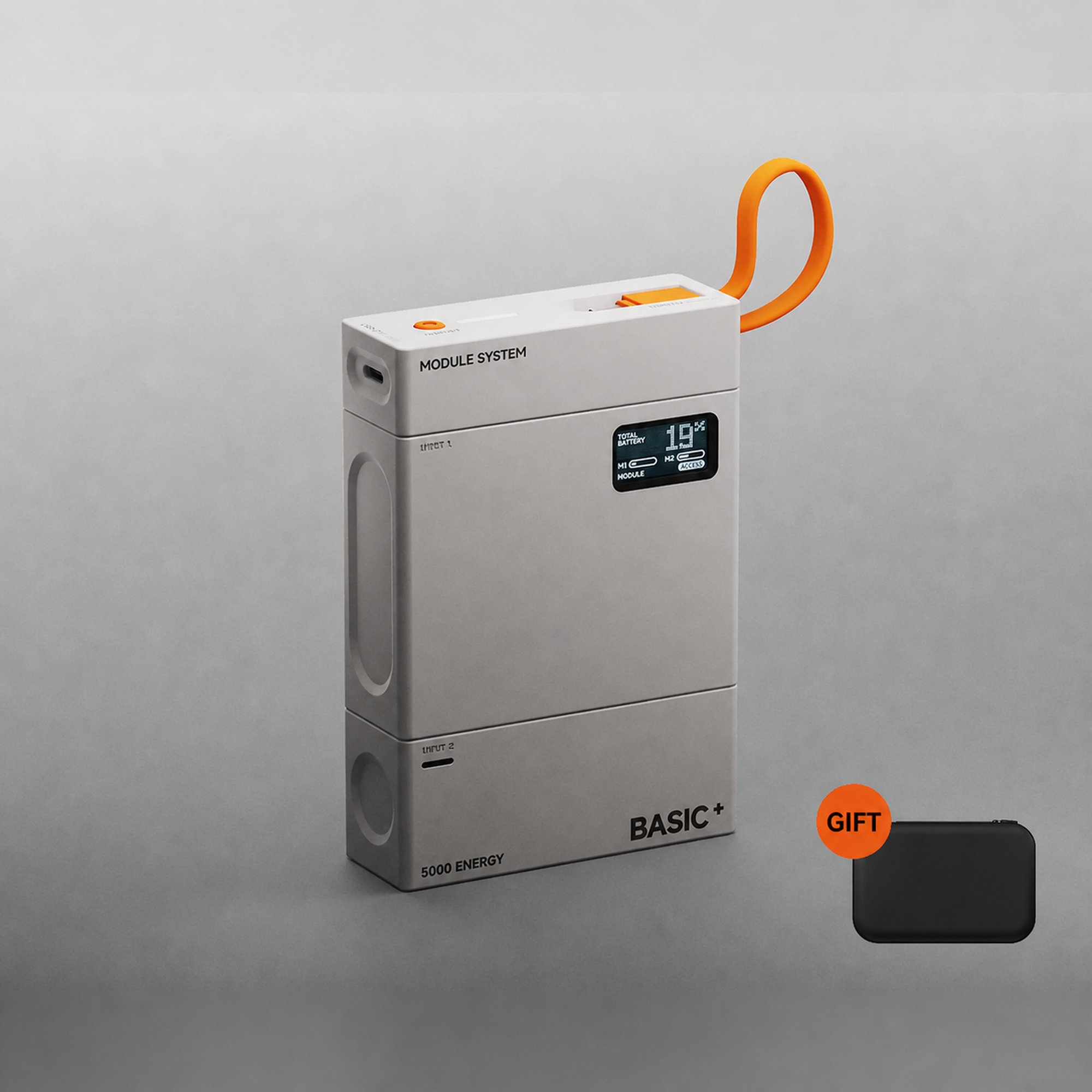 B+C Model Grey 15000mAh