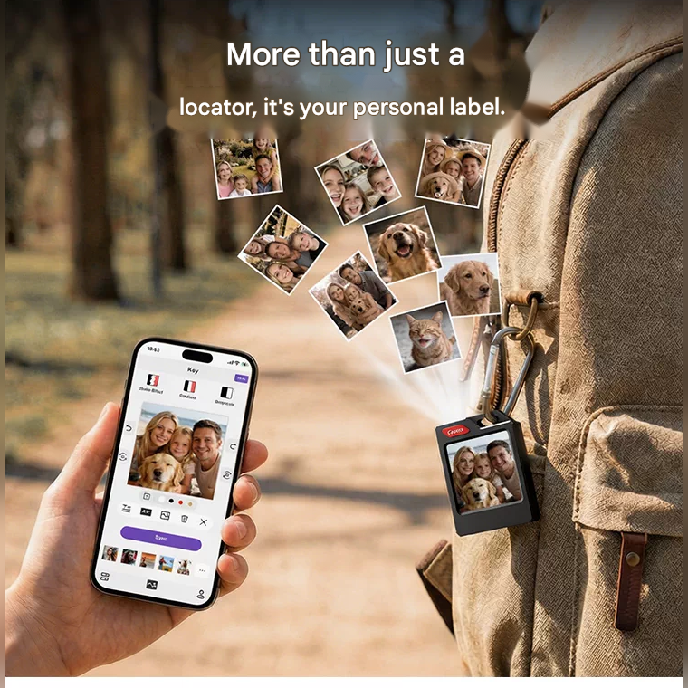 PhotoTag personal label for photos and identity
