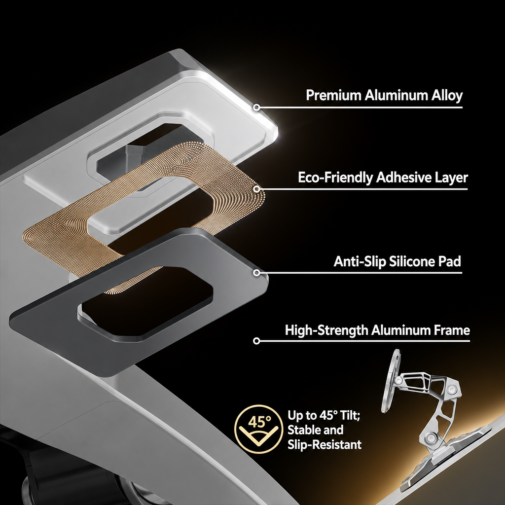 Peakstand desktop magnetic stand usage feature image