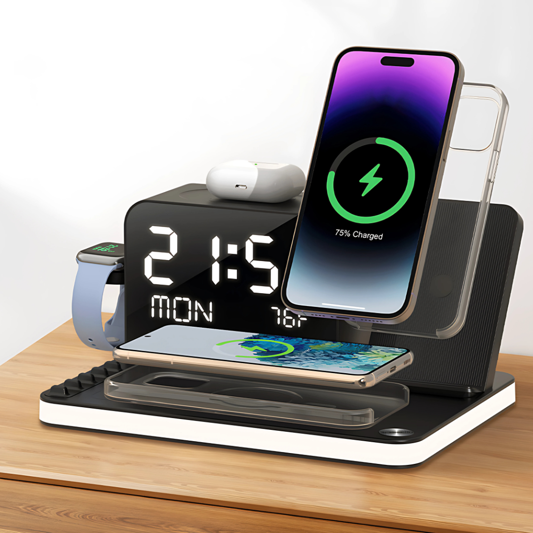 Wireless Charges Usb Multi functional Wireless charging station