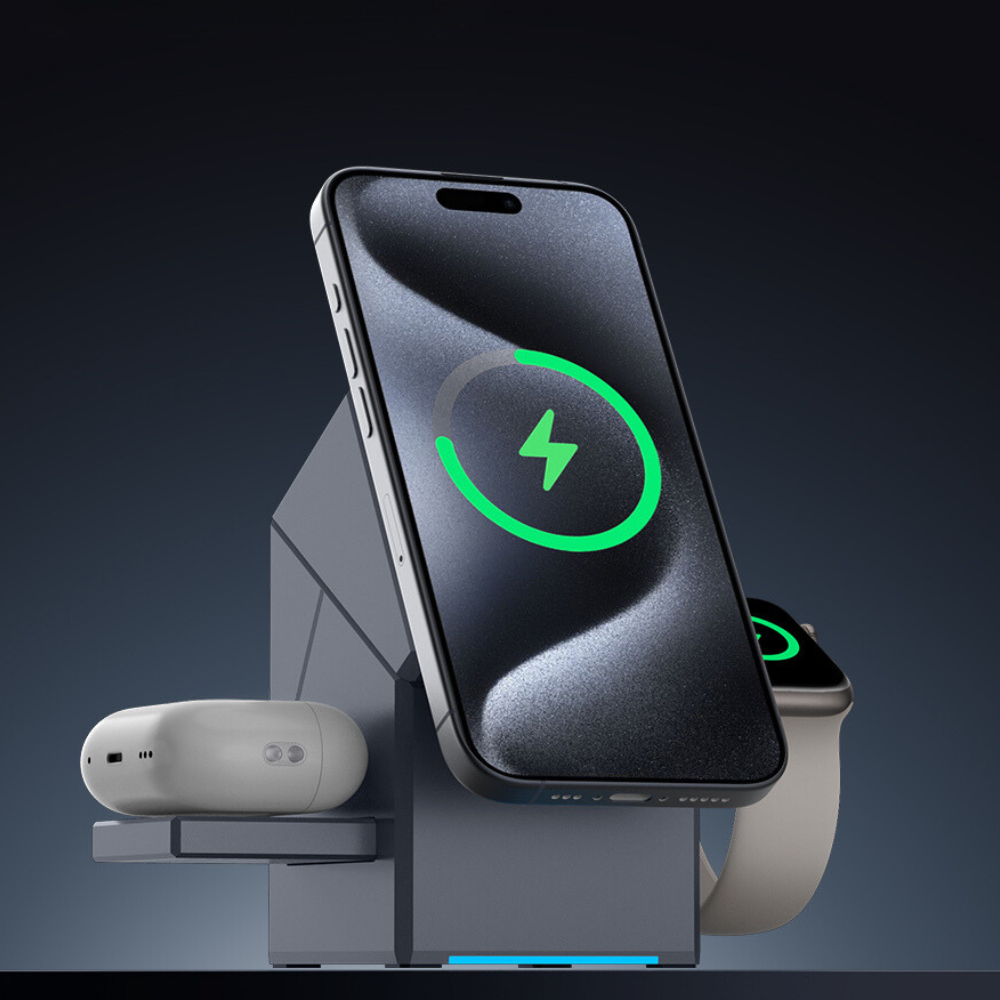 Qi2 3-in-1 Wireless Charger