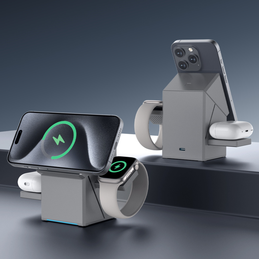 Qi2 3-in-1 Wireless Charger