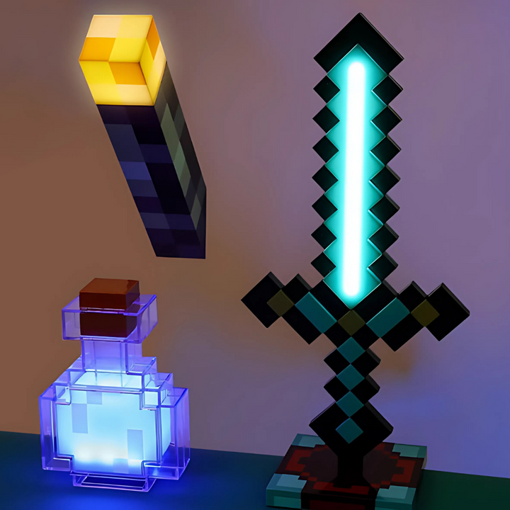 Ensemble d'éclairage d'aventure Blockcraft