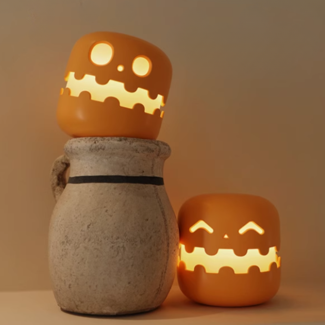 Glowing Jack-O'-Lanterns LED night