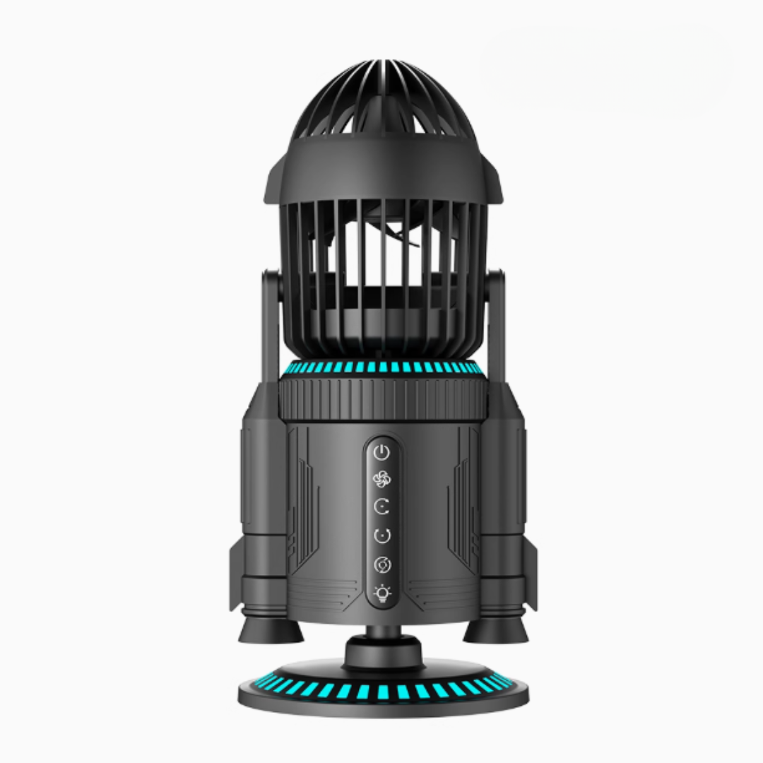 مروحة دوران صاروخ RGB