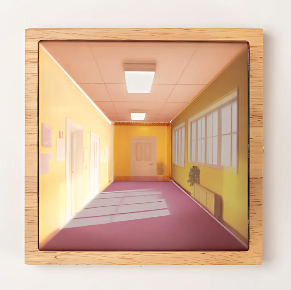 Applique murale visuelle 3D à œil nu