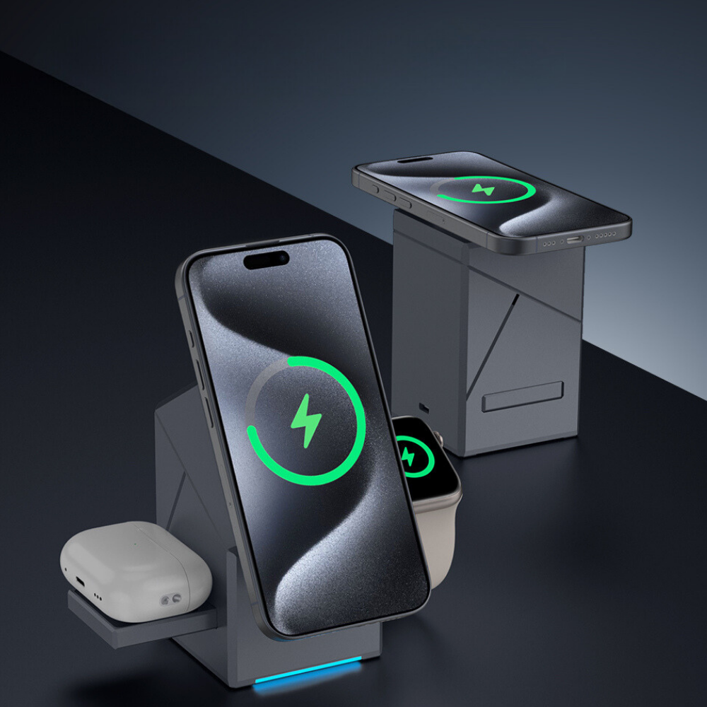 Qi2 3-in-1 Wireless Charger