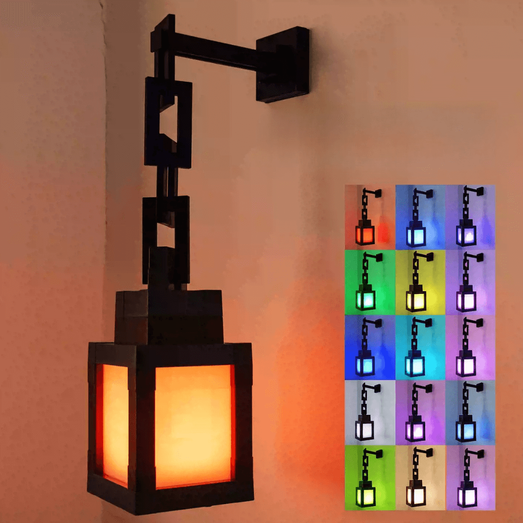 مجموعة إضاءة مغامرة بلوكرافت