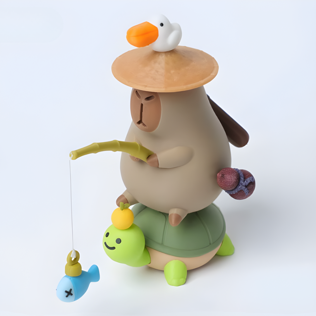 Capybara 3D Printed Figure