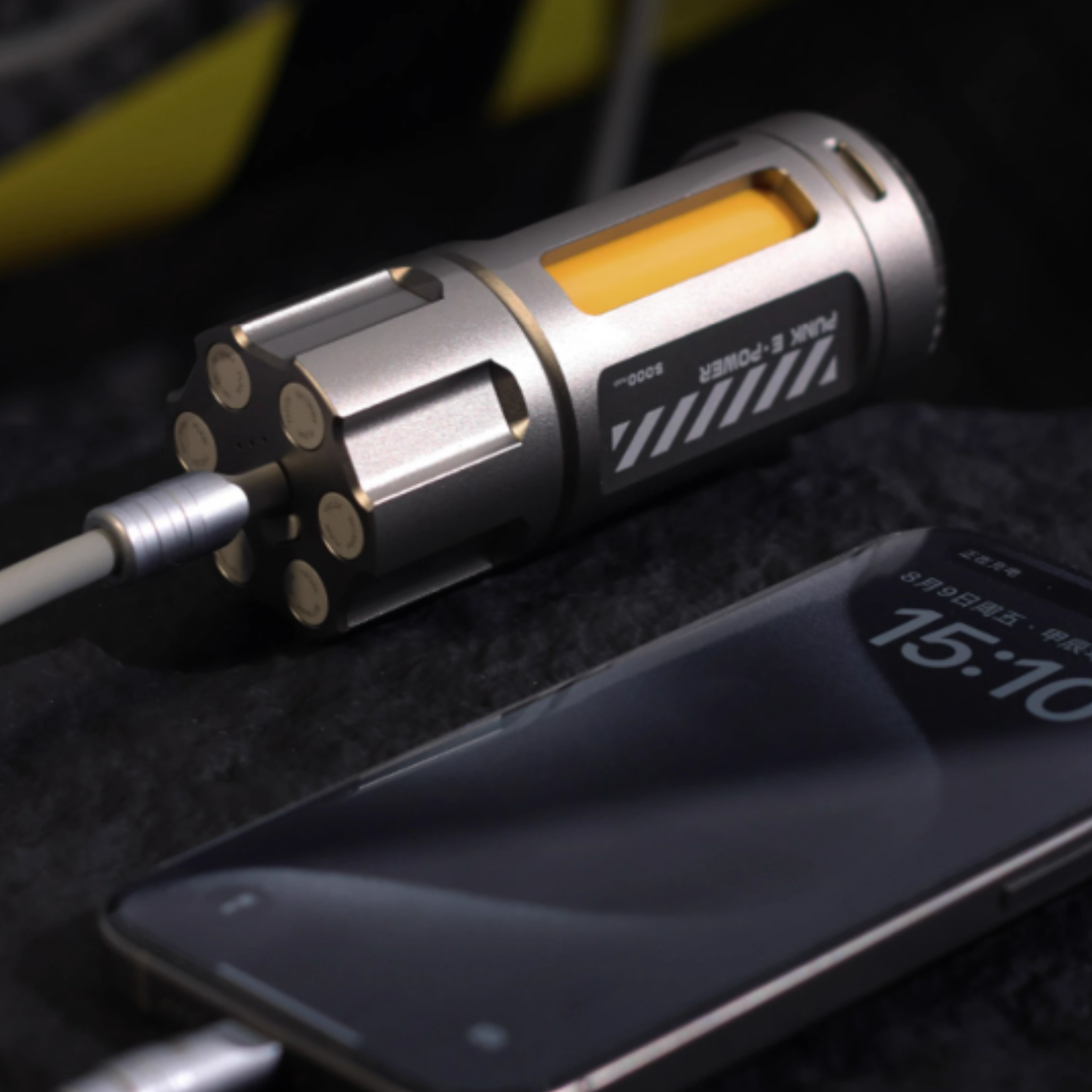 Revolver Cylinder Power Bank