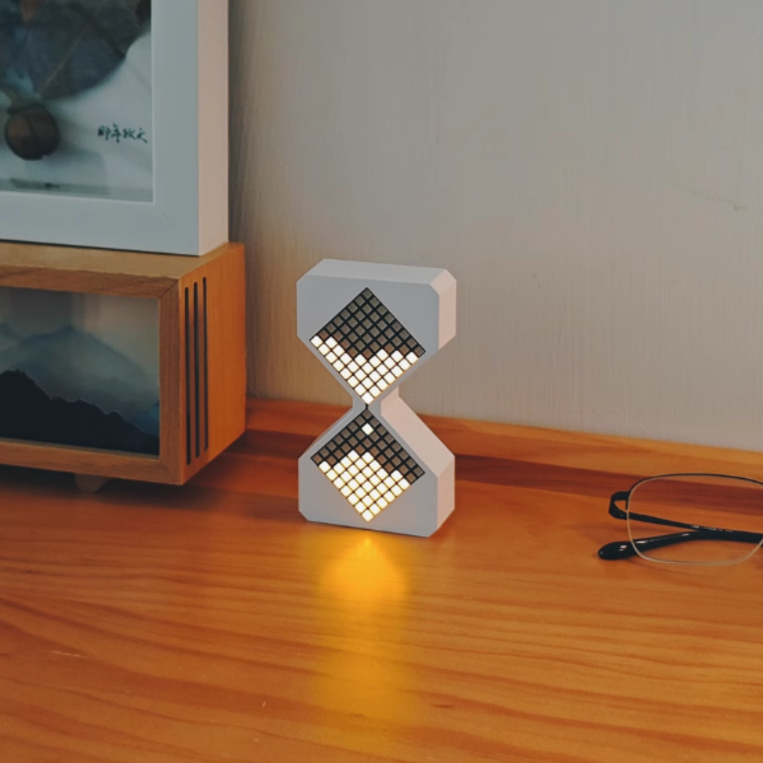 ساعة رملية بيكسل الجاذبية