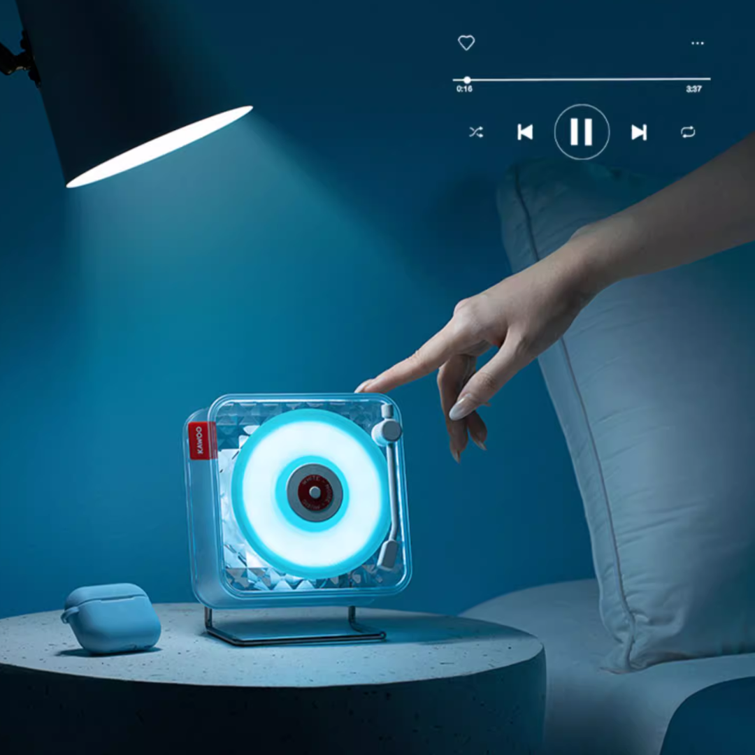 Turntable Glow Speaker