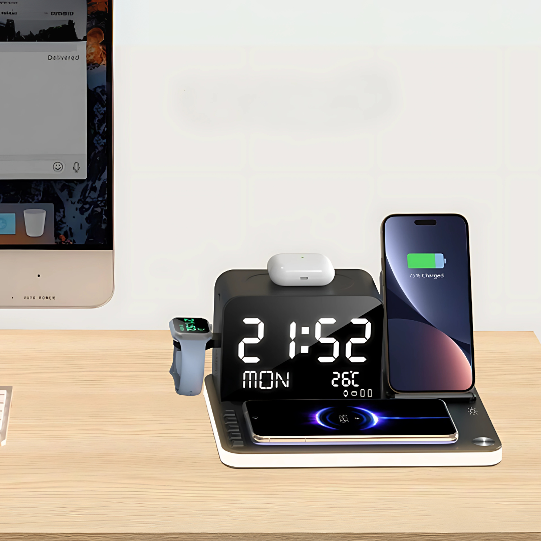 Multi functional Wireless charging station