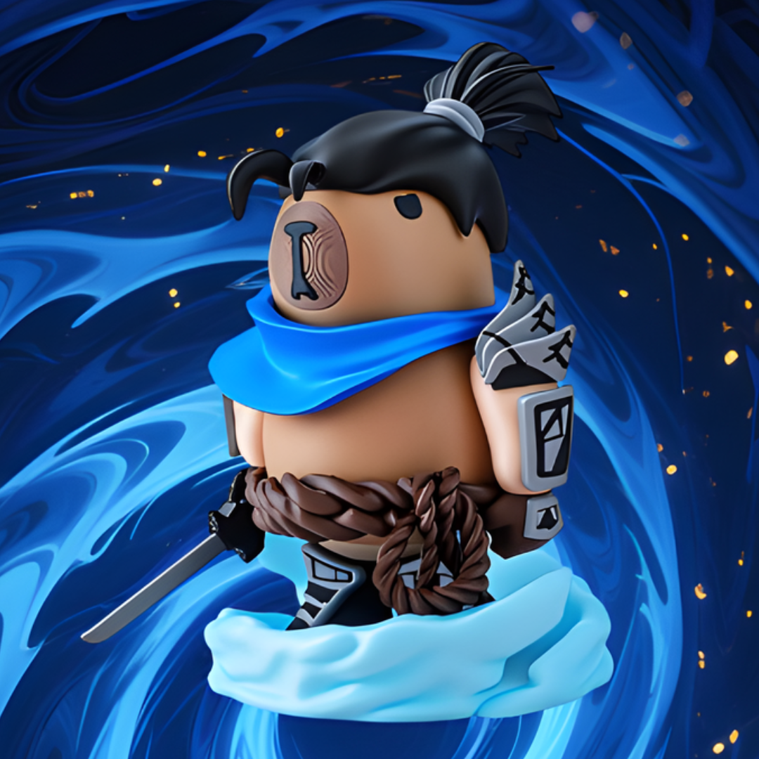 Capybara 3D Geprinte Figuur