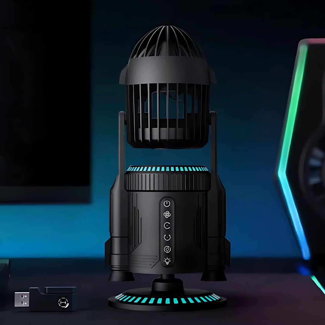 مروحة دوران صاروخ RGB