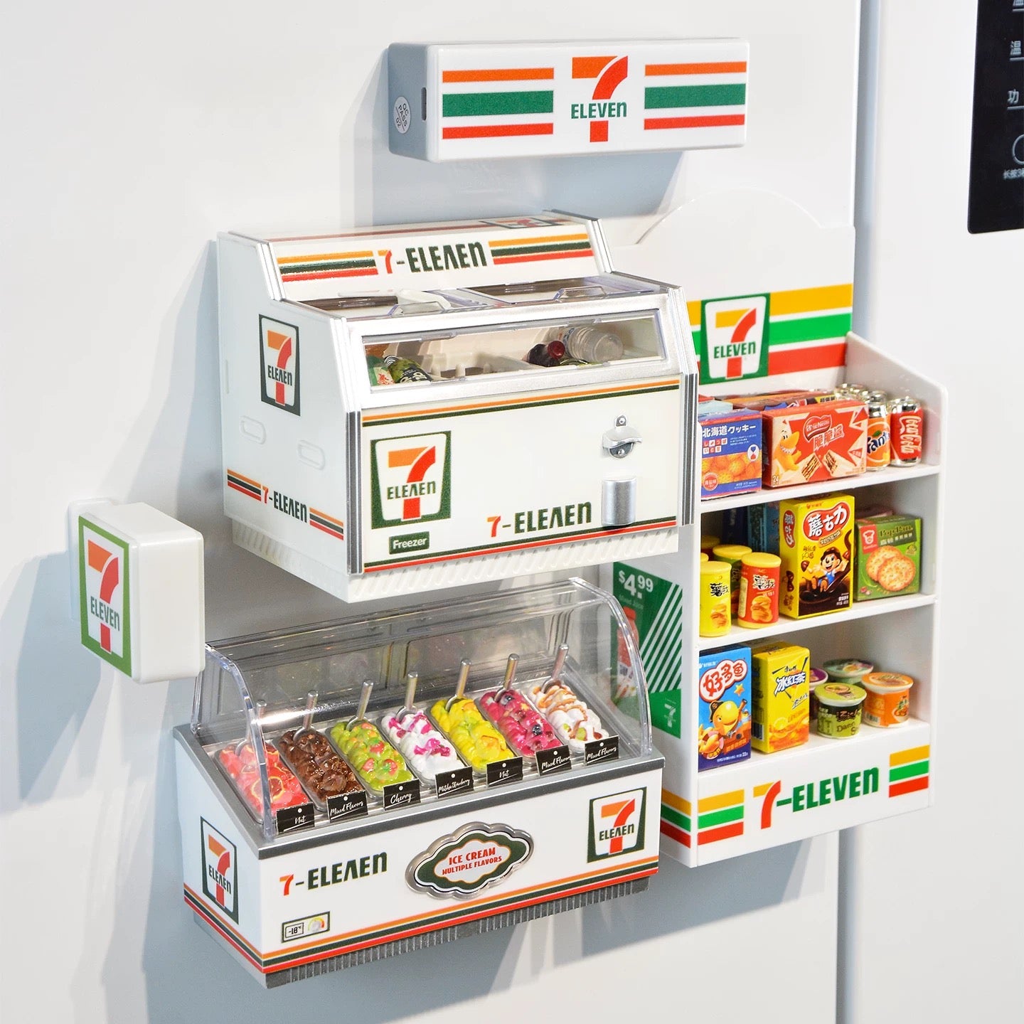 Mini Snack Shelf Fridge Magnet