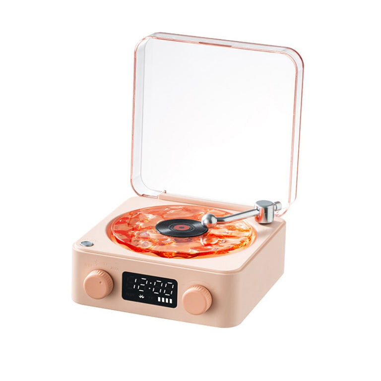 مكبرات صوت بلوتوث ريترو مع جهاز عرض الأضواء المحيطة