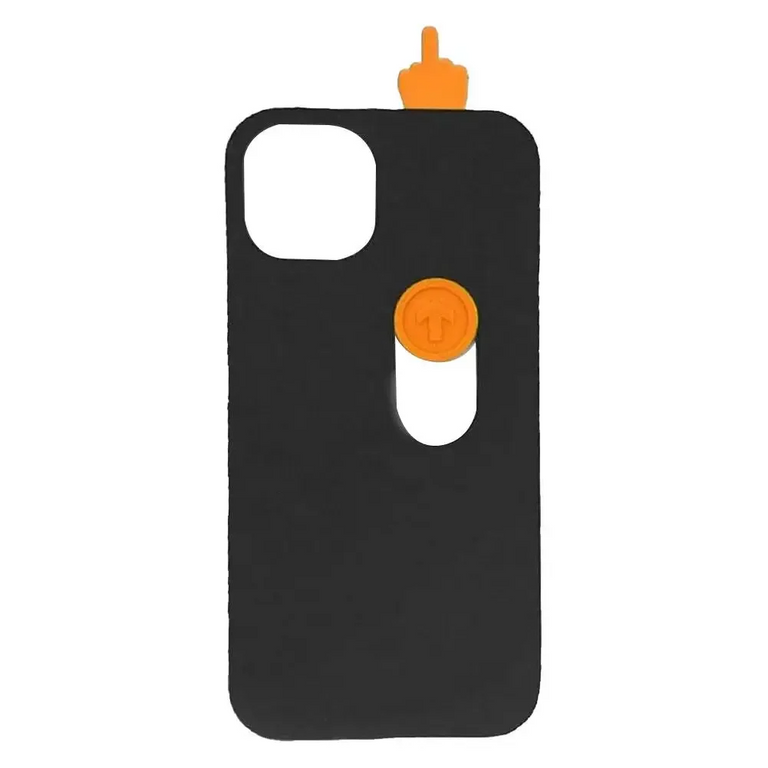 Creative 3D Print Middle finger iPhone case Creative 3D Print Middle finger iPhone case