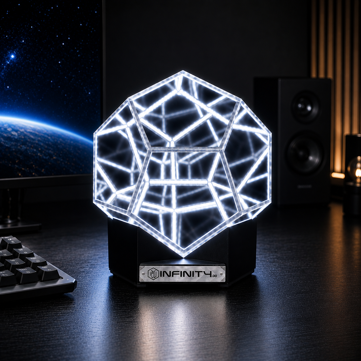Cube Reflecting Light Version main image