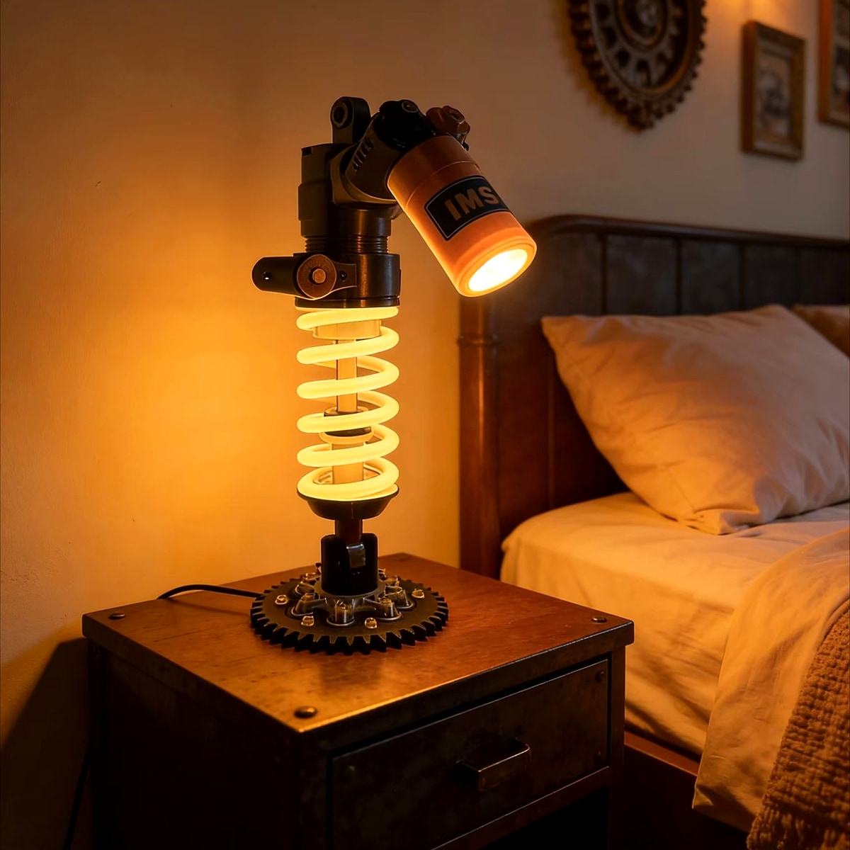 Motorcycle Shock Absorber Ambient Lamp lifestyle display