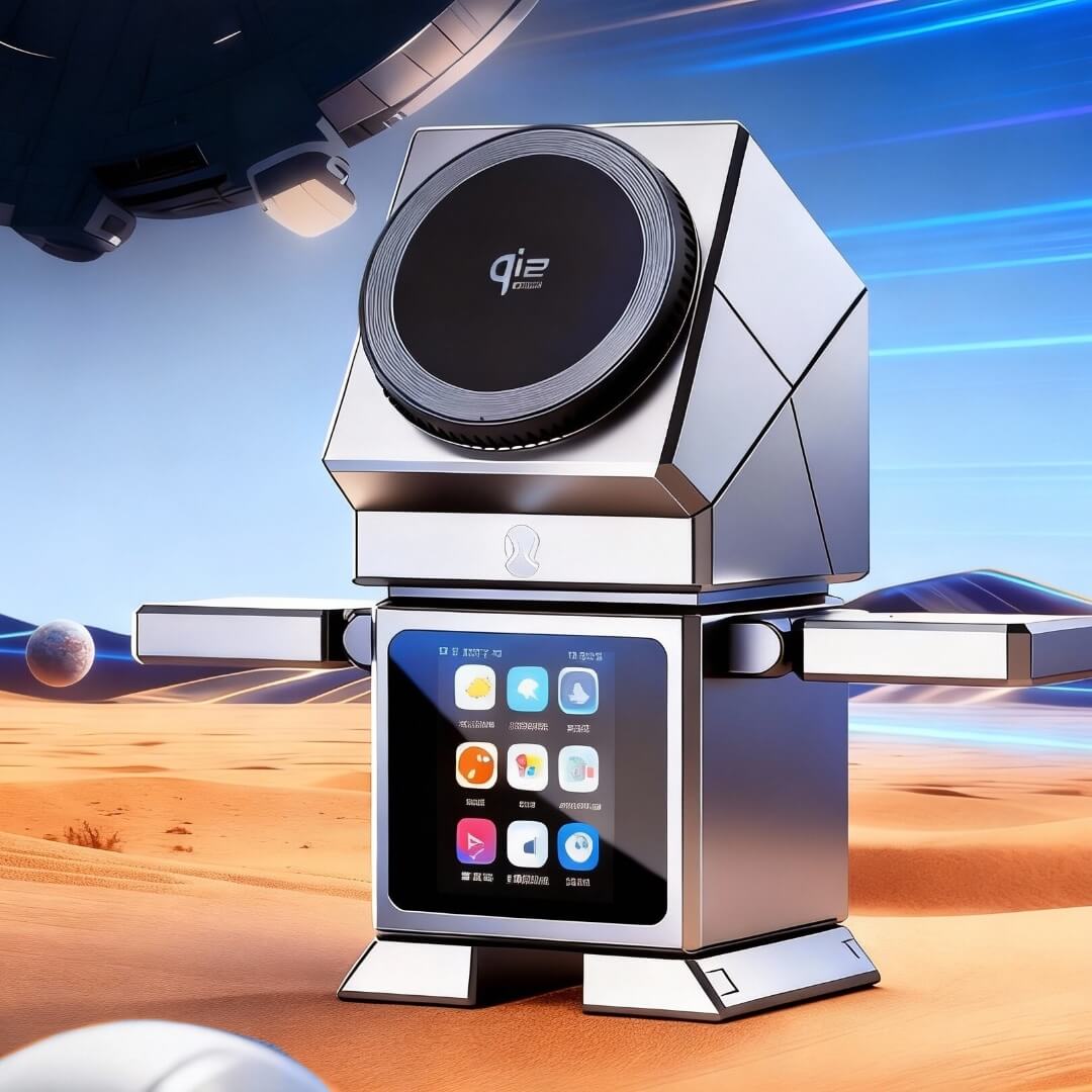 3-in-1 Smart Wireless Charging Dock with Touch Screen Control gallery image 3