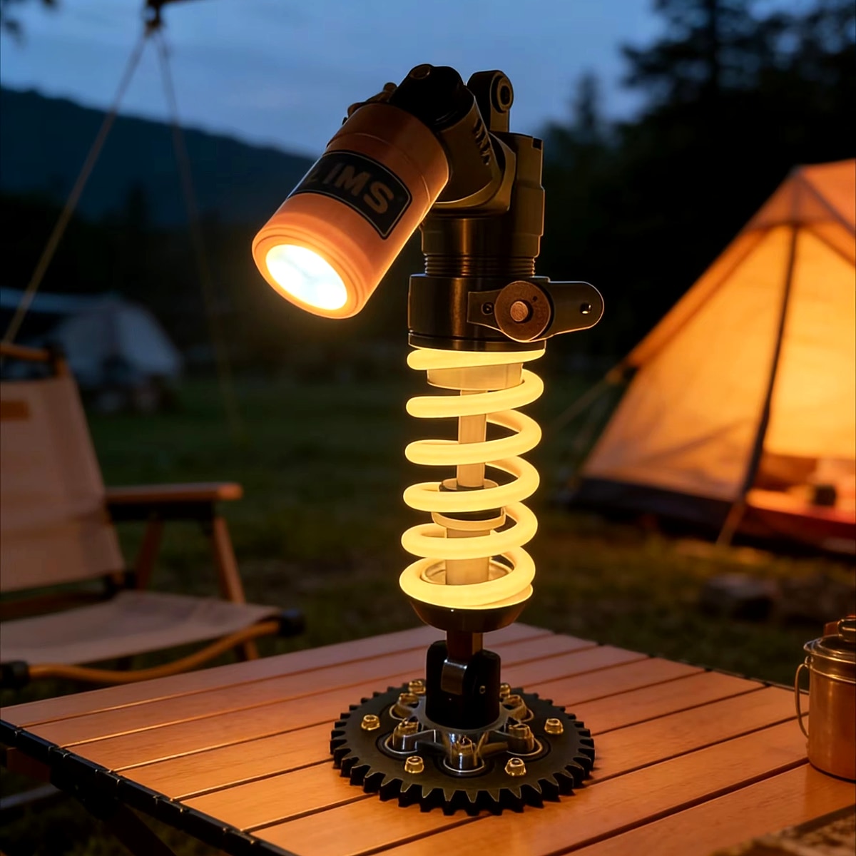 Motorcycle Shock Absorber Ambient Lamp main display