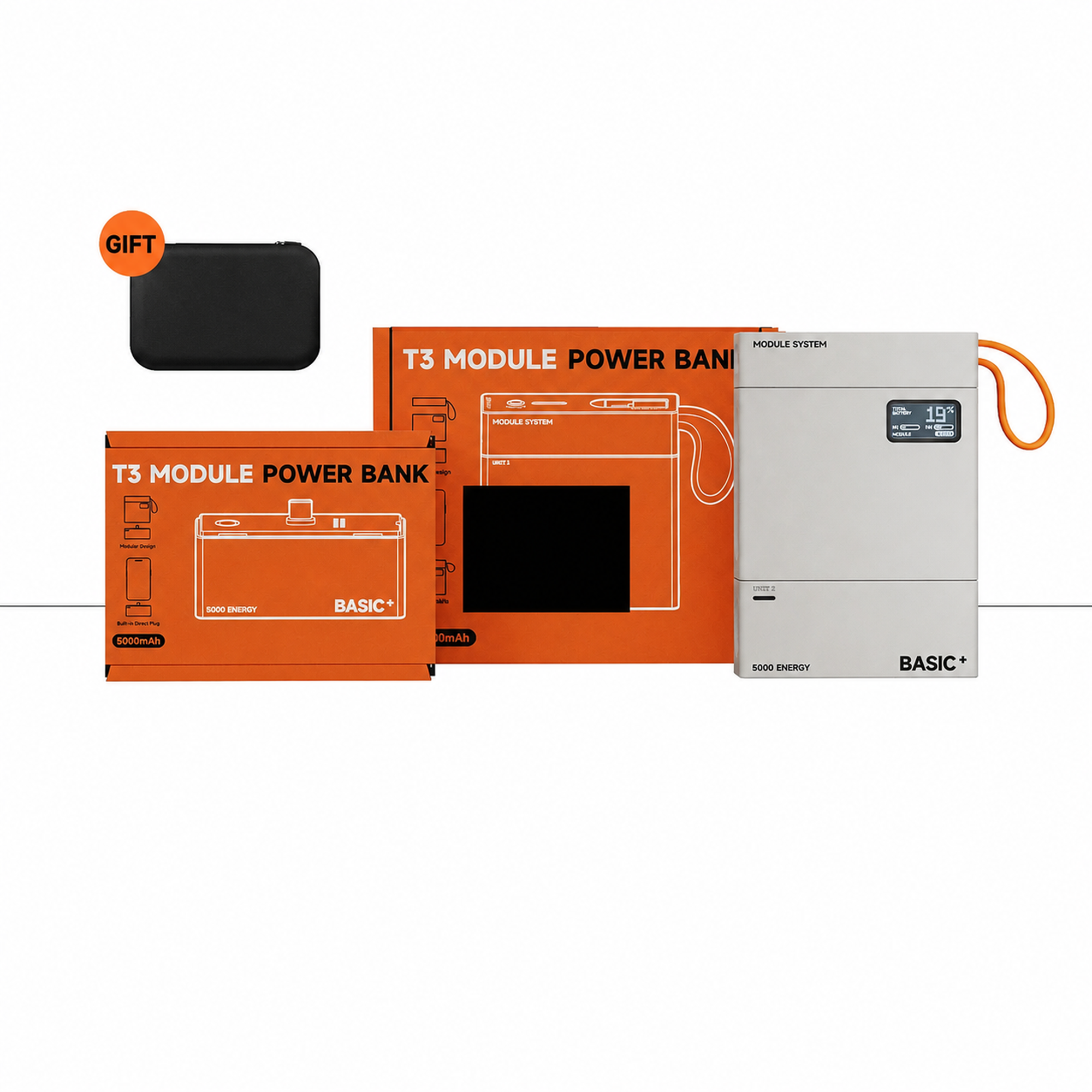 T3 modular power bank package and module options