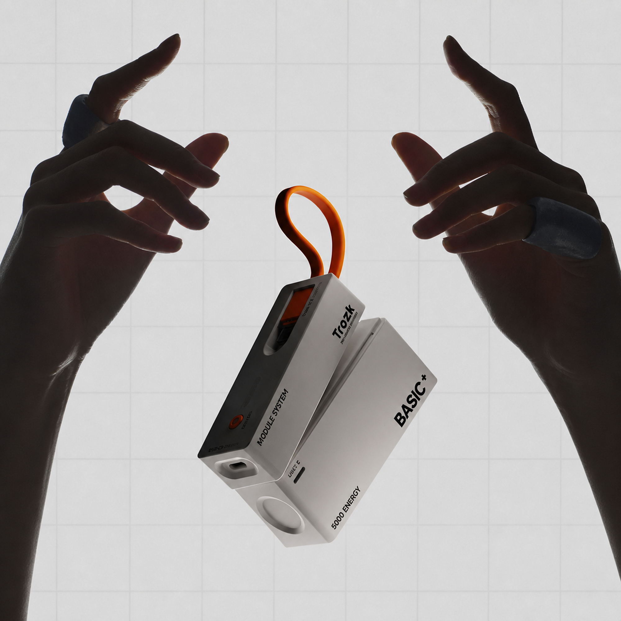 T3 modular power bank grey color option