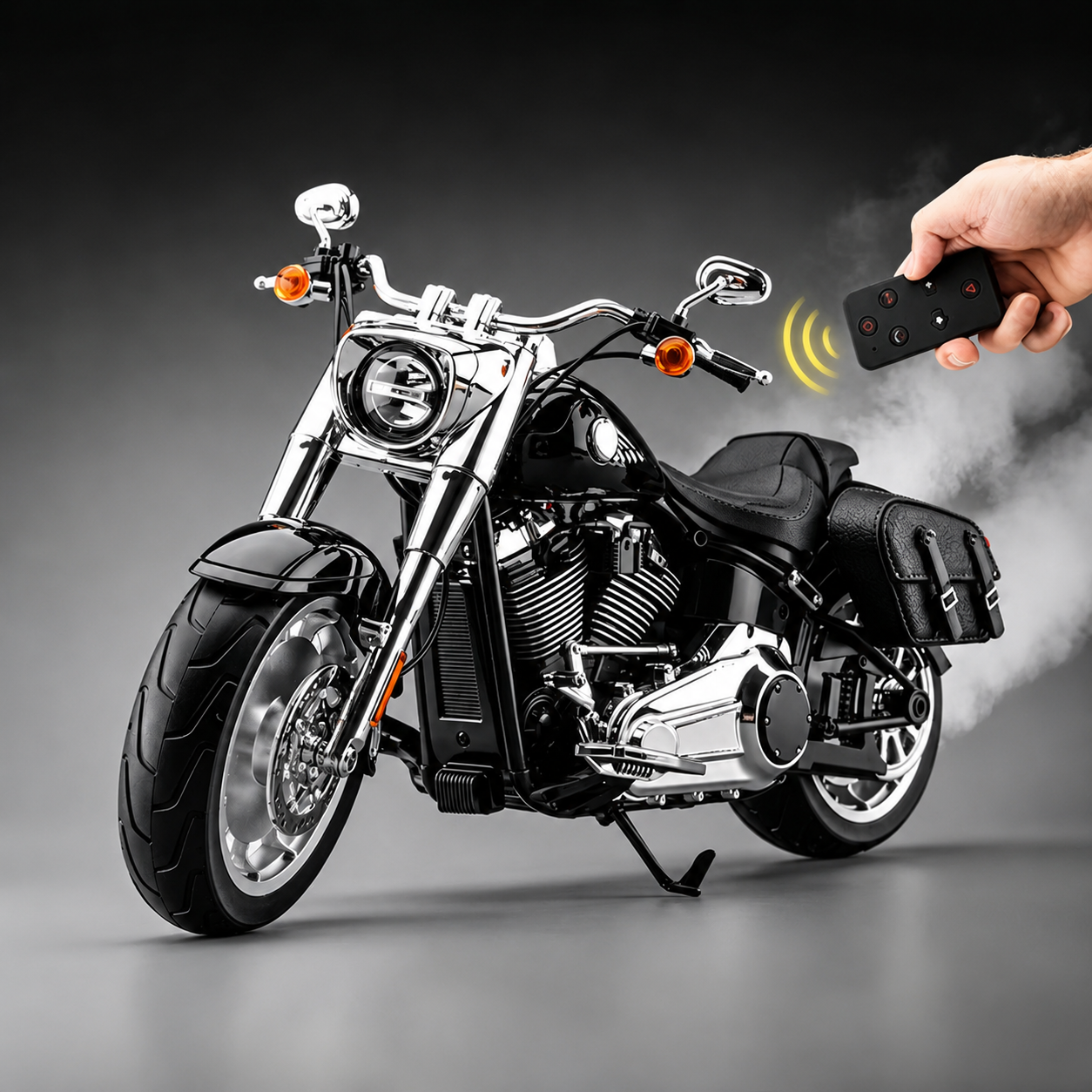 Kawasaki H2R 1:6 Modello interattivo motociclo da collezione