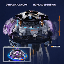 CyberJelly dynamic canopy and tidal suspension
