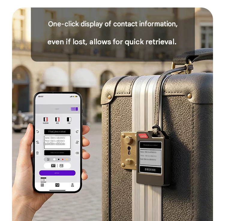 PhotoTag one-click contact information display