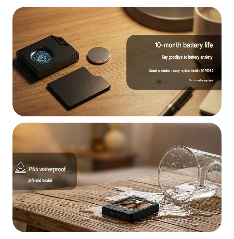 PhotoTag 10-month battery life and IP65 waterproof