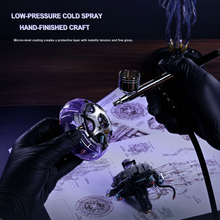 CyberJelly low-pressure cold spray hand-finished craft