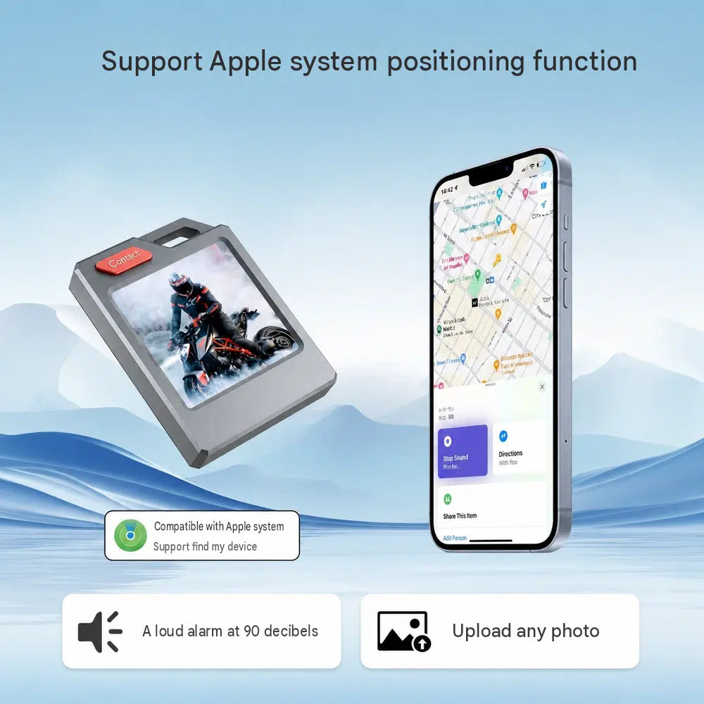 PhotoTag Apple system positioning function
