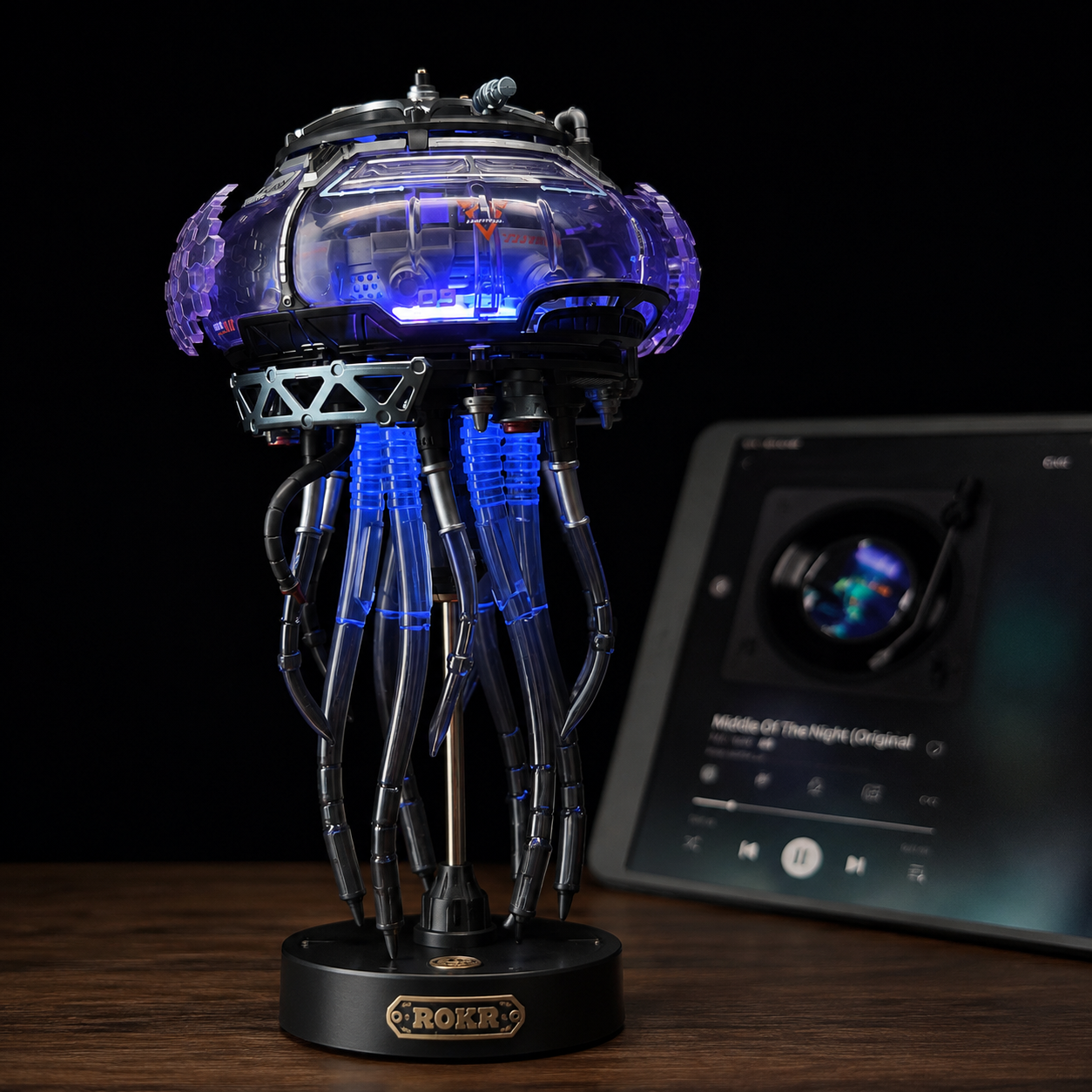 CyberJelly magnetic levitation mechanical jellyfish hero image