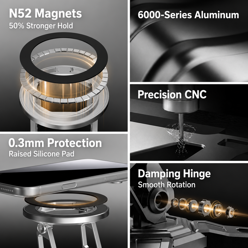 Peakstand material and magnetic structure feature image