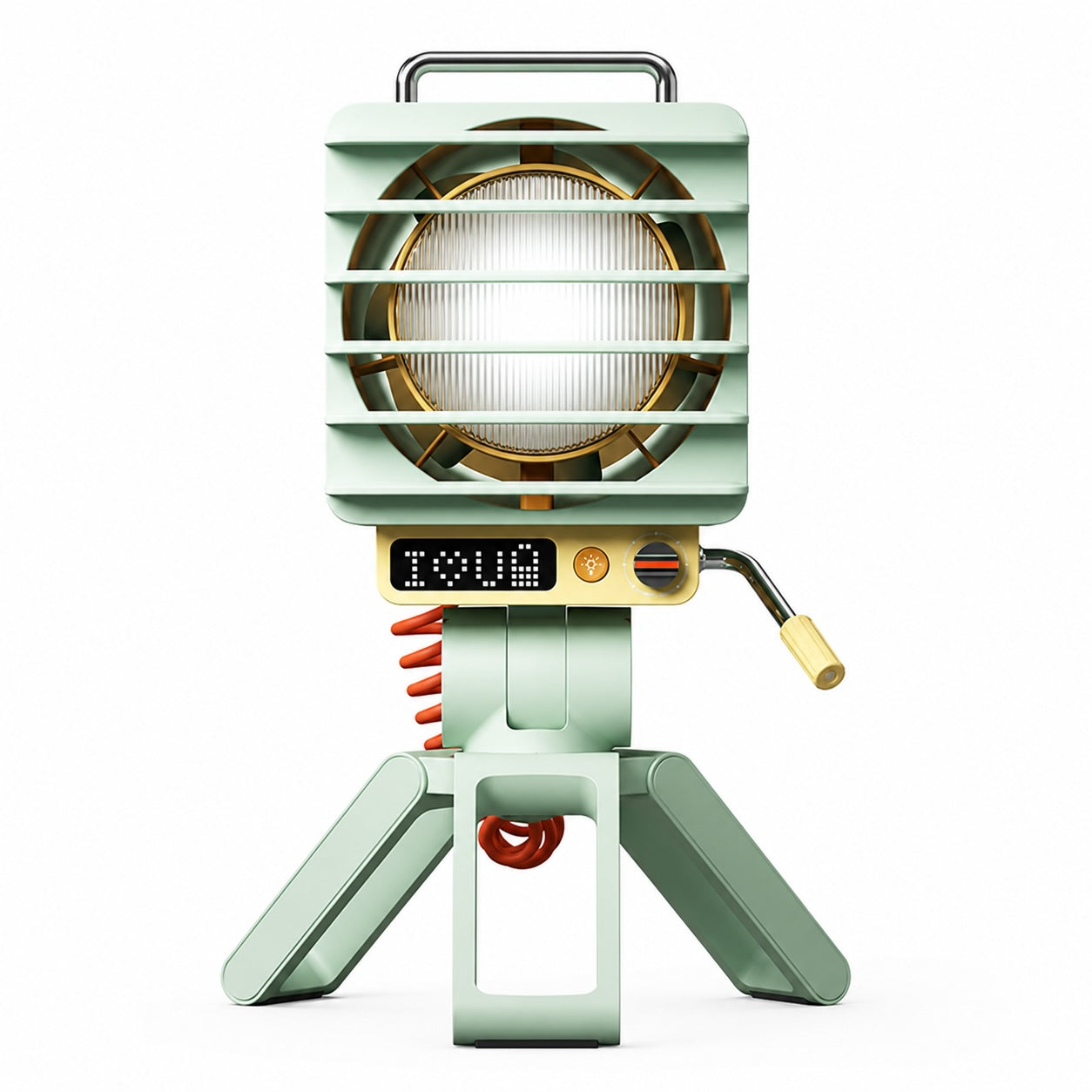 Searchlight desktop fan cool green variant