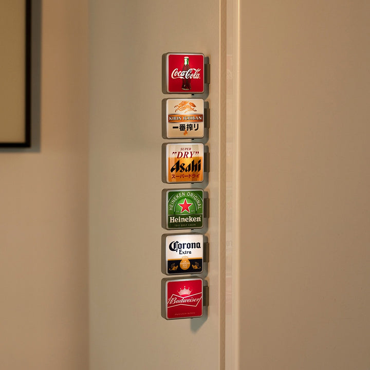 Autocollants de magnets de réfrigérateur de supérette